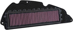 K&N High Flow Air Filter For Honda NSS 300 2013-2017 - Black Red