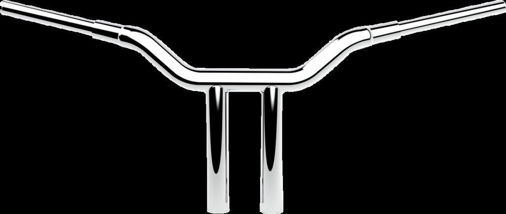 LA Choppers 1-1/2" Kage Fighter T-Bar For Harley Davidson FLFBS 1923 ABS 2025-2026 30.5 cm (12") - Chrome