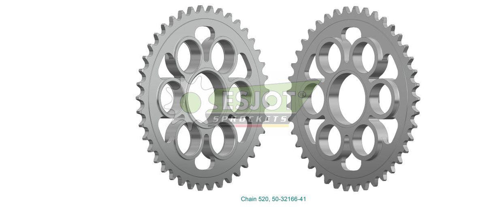 Esjot Standard 520 Sprocket For KTM Duke 125 ABS 2025 Rear Zinc Plated 41T