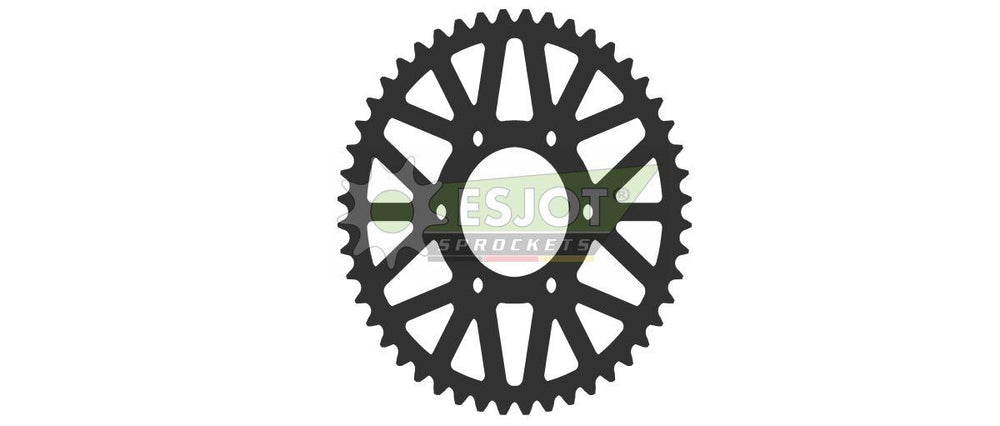 Esjot Standard 520 Sprocket For CF Moto GT 400 ABS 2020-2021 Rear Black 48T