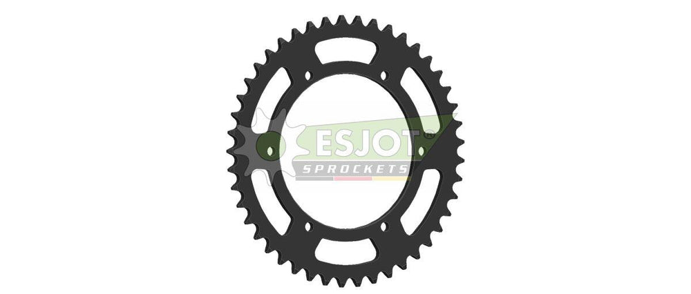 Esjot Standard 520 Sprocket For Kawasaki KLX230 2021-2023 Rear Black 45T