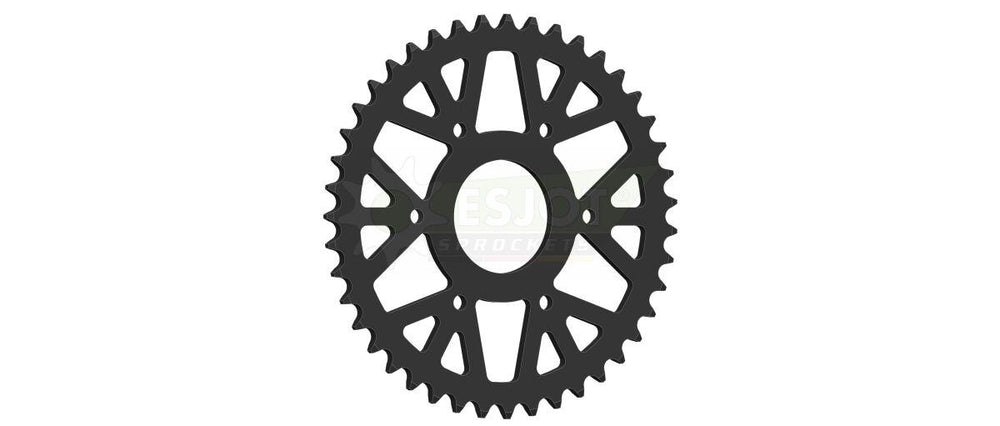 Esjot Standard 520 Sprocket For KTM Duke 125 ABS 2025 Rear Black 43T