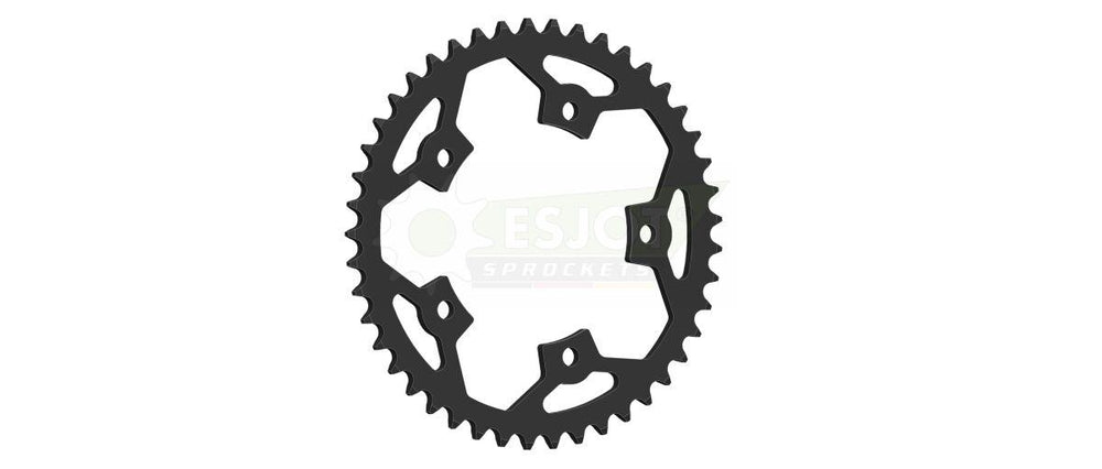 Esjot Standard 520 Sprocket For Royal Enfield Guerrilla 450 ABS 2025 Rear Black 45T