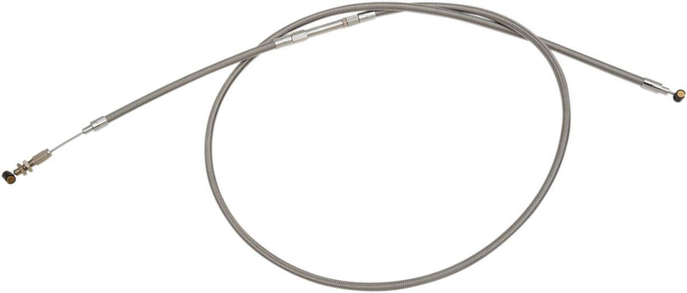 Barnett Stainless Steel Clutch Cable For Victory Octane 1179 2016-2017 Standard - Silver