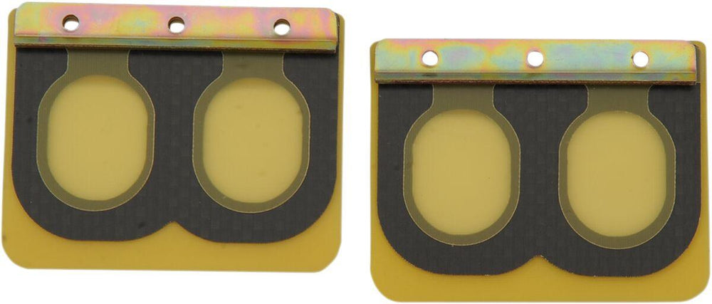 Boyesen Replacement Pro Series Reed Set for RAD Valve For Husqvarna CR125 1995-1997 - Carbon Fiber/Yellow