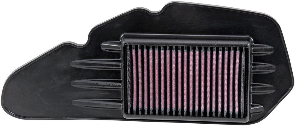 K&N High Flow Air Filter For Honda PCX 125 2013-2017 - Black Red