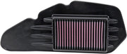 K&N High Flow Air Filter For Honda PCX 125 2013-2017 - Black Red