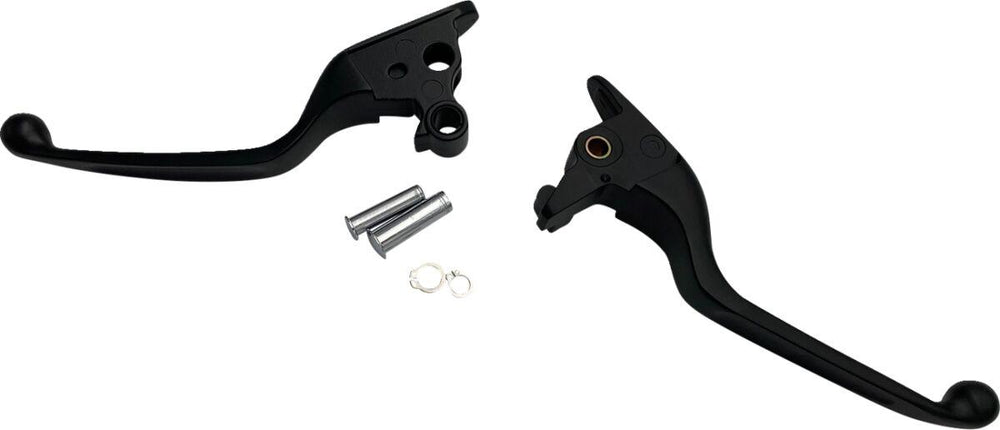 Drag Specialties Narrow Lever Set For Harley Davidson FLDE 1750 2018-2020 - Black