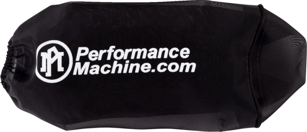 Performance Machine Pullover Rain Sock for Fast Air Intake Cleaners For Harley Davidson FLD 1690 2012-2013 - Black White