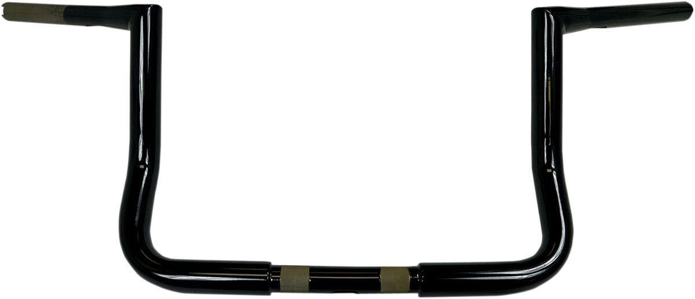 LA Choppers 1-1/4" Twin Peaks Touring Handlebar For Harley Davidson FLHT 1340 1996-1998 25.5 cm (10") - Black
