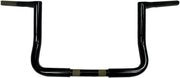 LA Choppers 1-1/4" Twin Peaks Touring Handlebar For Harley Davidson FLHT 1340 1996-1998 25.5 cm (10") - Black