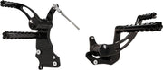 Accutronix Muzzle Brake Forward Controls For Harley Davidson FLH 1868 2021 Slotted - Black