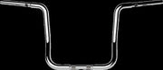 LA Choppers Twin Round Handlebar For Harley Davidson FLHTCUTG 1868 ABS 2024 35.5 cm (14") - Chrome