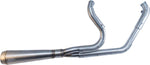 Trask Assault 2:1 Exhaust System For Harley Davidson FLS 1690 2012-2016 - Brushed/Stainless Steel