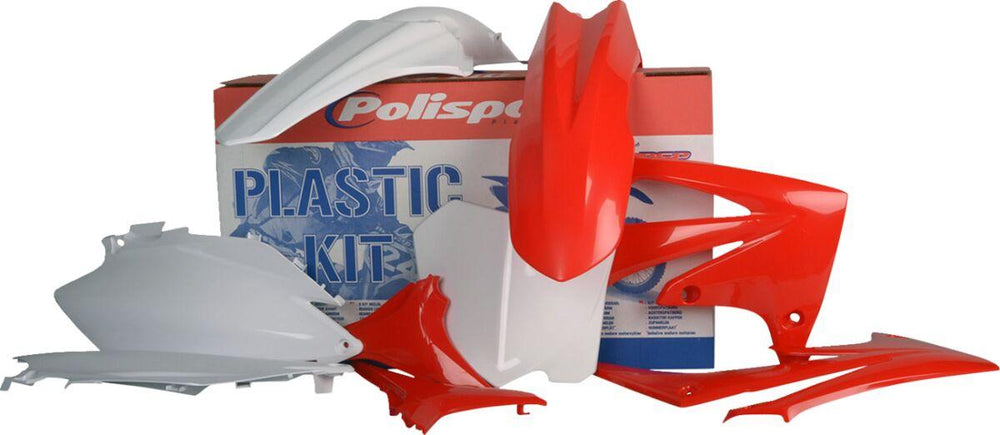Polisport Plastics Kit For Honda CRF250R 2011-2013 - OEM/Red/White