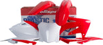 Polisport Plastics Kit For Honda CRF250R 2008 - OEM/Red/White