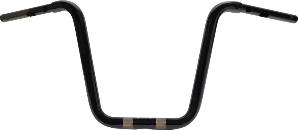 LA Choppers Twin Round Handlebar For Harley Davidson FLTRK 1868 ABS 2024 30.5 cm (12") - Black