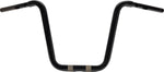 LA Choppers Twin Round Handlebar For Harley Davidson FLTRK 1868 ABS 2024 30.5 cm (12") - Black