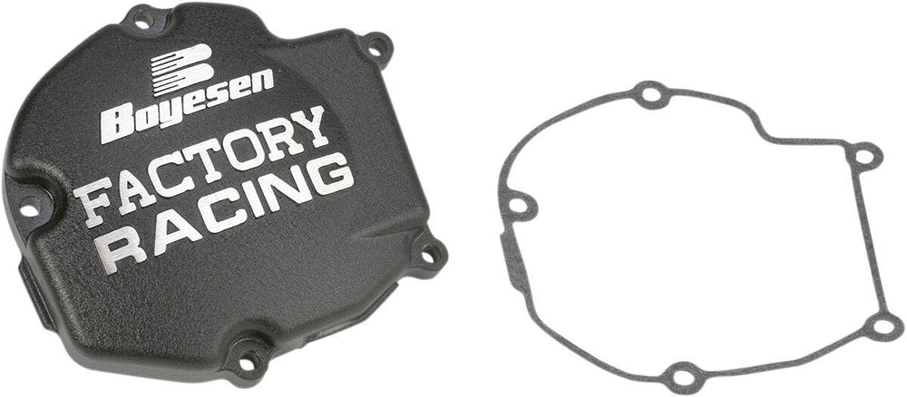 Boyesen Factory Ignition Cover For Kawasaki KX125 2003-2007 - Black