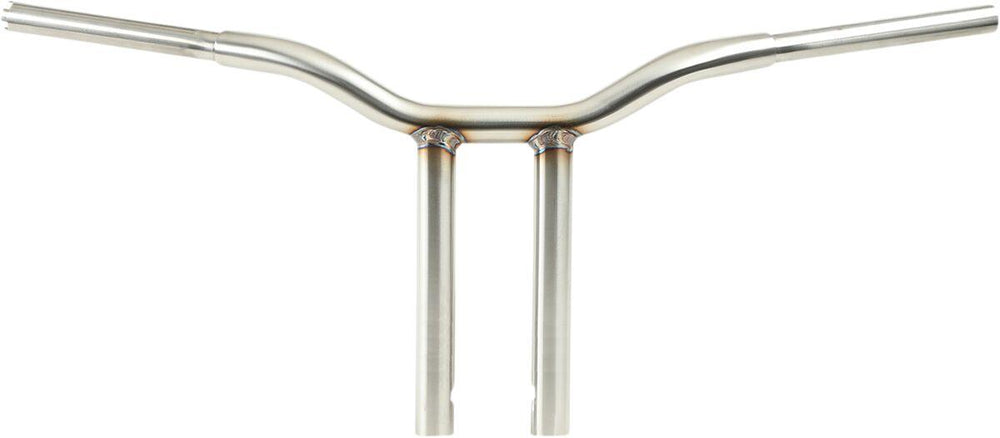 LA Choppers Kage Fighter Welded Straight-Riser Handlebar For Harley Davidson FLD 1690 2012-2013 35.5 cm (14") - Polished