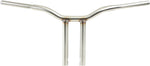 LA Choppers Kage Fighter Welded Straight-Riser Handlebar For Harley Davidson FLD 1690 2012-2013 35.5 cm (14") - Polished