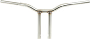 LA Choppers Kage Fighter Welded Straight-Riser Handlebar For Harley Davidson FLD 1690 2012-2013 35.5 cm (14") - Polished