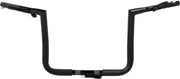 LA Choppers Pre-Wired Twin Peaks Handlebar For Harley Davidson FLHTK 1868 ABS 2024 30.5 cm (12") - Black
