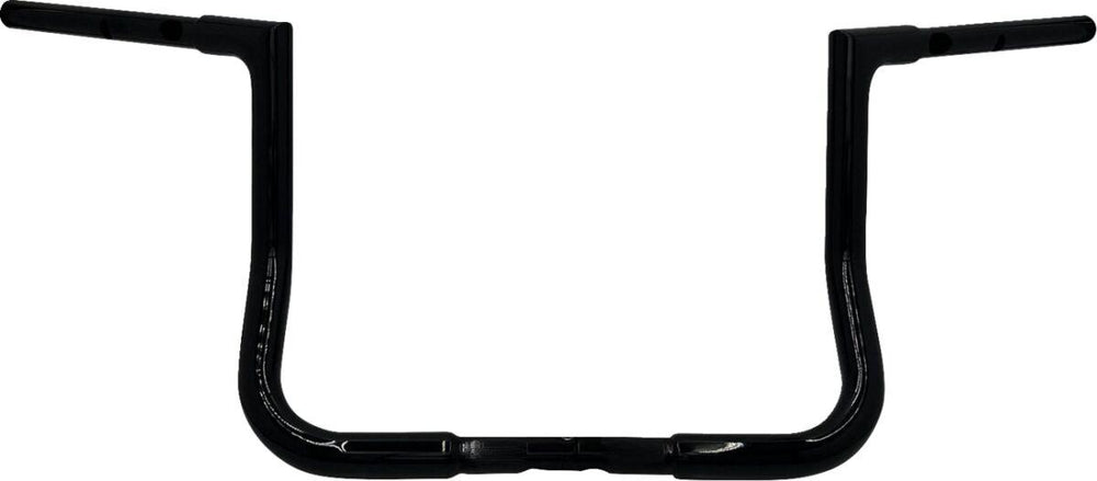 Fat Baggers Inc. 1-1/4" EZ Install Flat Top Handlebar For Harley Davidson FLHX 1923 2024-2026 30.5 cm (12") - Black