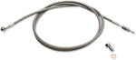LA Choppers Hydraulic Clutch Hose For Harley Davidson FLHRSE3 1800 2007 15" - 17" - Chrome/Steel