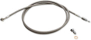 LA Choppers Hydraulic Clutch Hose For Harley Davidson FLHRSE3 1800 2007 15" - 17" - Chrome/Steel