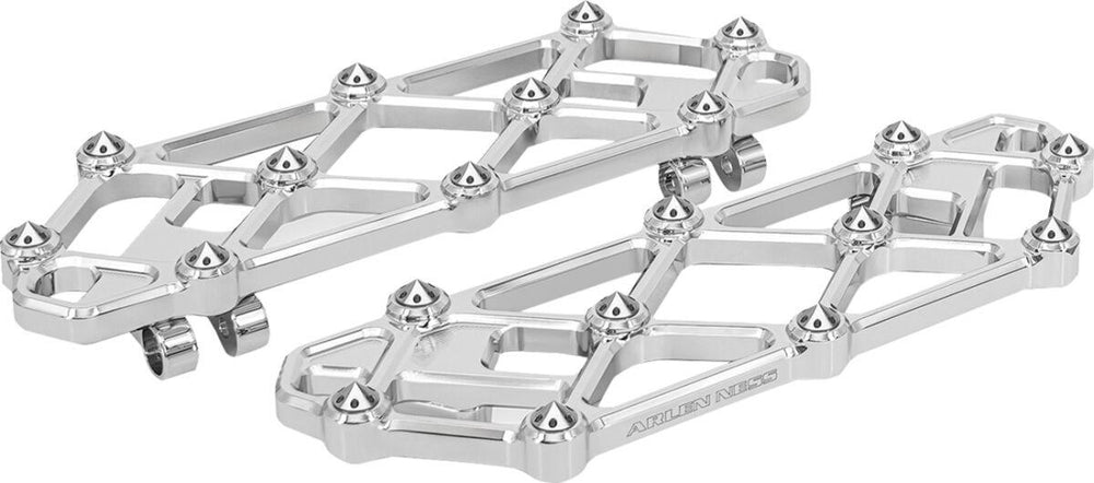 Arlen Ness Diamond Rider Floorboards For Harley Davidson FLD 1690 2012-2013 - Chrome