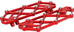 Arlen Ness Diamond Rider Floorboards For Harley Davidson FLD 1690 2012-2013 - Red
