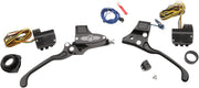 Performance Machine Clutch & Brake Lever Control Kit For Harley Davidson FLST1340 1987-1990 - Black