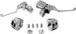 Drag Specialties Handlebar Control Kit with Mechanical Clutch For Harley Davidson FLD 1690 2012-2013 - Chrome