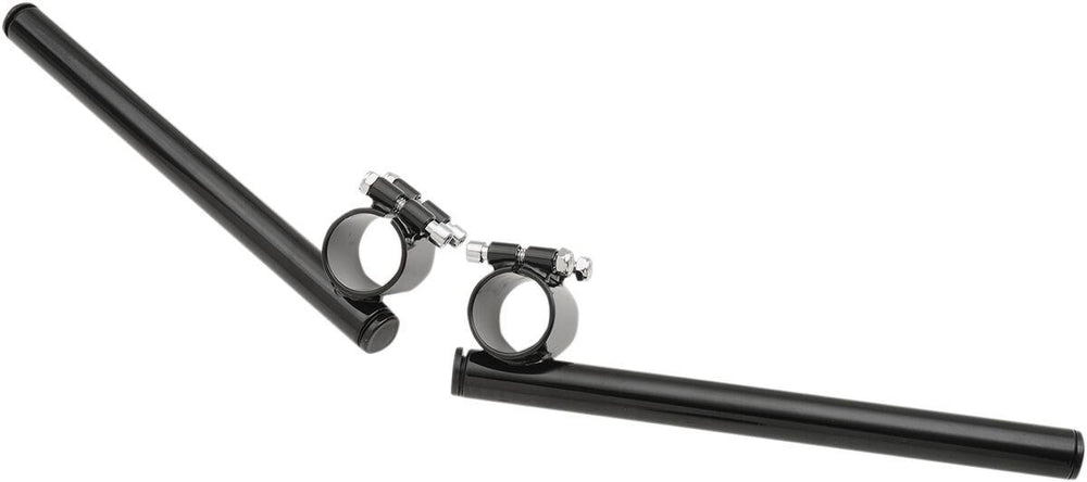 Emgo 1" Clip On Universal Handlebars - Black