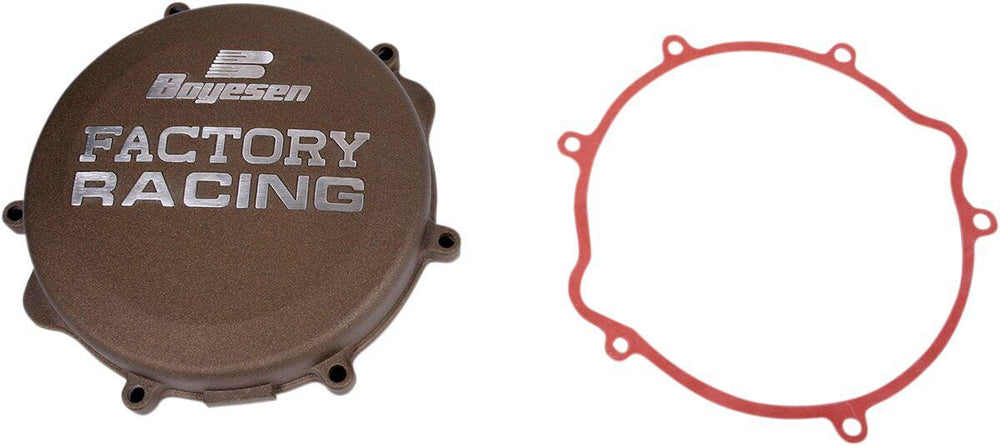 Boyesen Factory Clutch Cover For Suzuki RM 250 1996-2008 - Magnesium