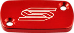 Scar Front Brake Reservoir Cover For Honda CR250 1996-2007 - Red