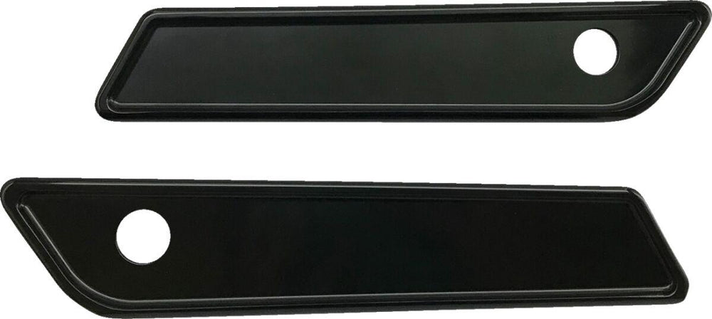 Pro-One Smooth Saddlebag Latch Covers For Harley Davidson FLHR 1690 2014-2015 - Black