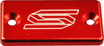 Scar Front Brake Reservoir Cover For Kawasaki KLX300 R 2020 - Red