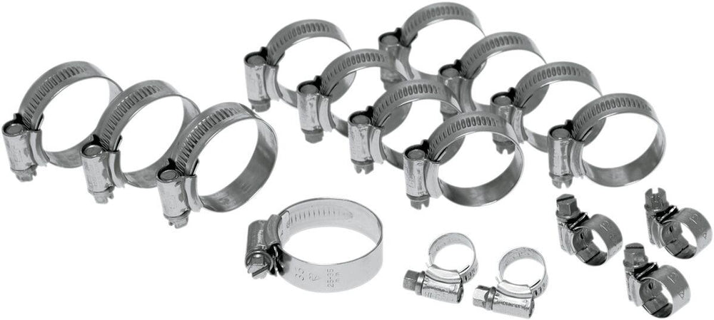 Samco Radiator Clamp Kit For Yamaha YZF-R6 600 2006-2023 - Silver