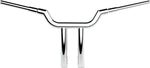 LA Choppers Valley T-Bar Handlebars 30.5 cm (12") - Chrome