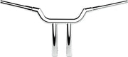 LA Choppers Valley T-Bar Handlebars 30.5 cm (12") - Chrome