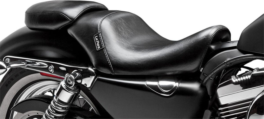 LE Pera Bare Bones Series Pillion Pad For Harley Davidson XL1200C 2007-2009 10-1/2 x 7-1/2" - Black