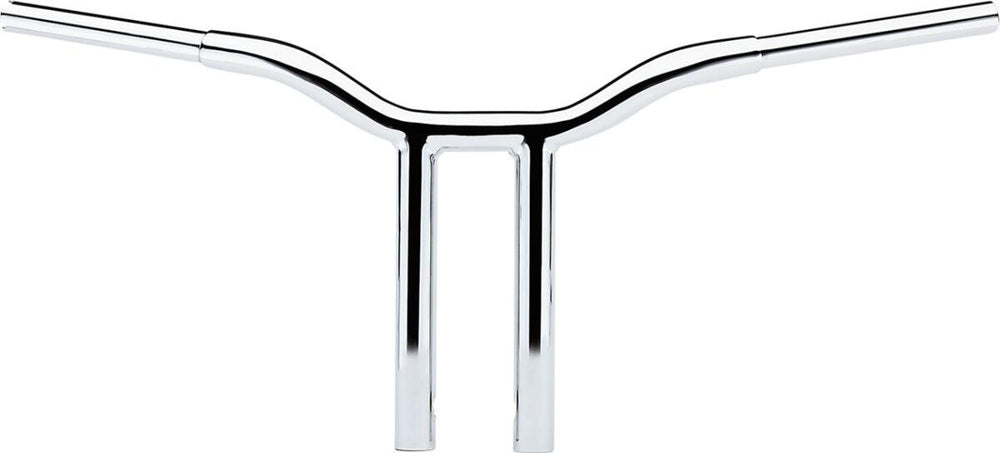 LA Choppers Kage Fighter Welded Straight-Riser Handlebar 30.5 cm (12") - Chrome