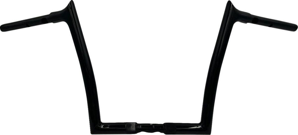 Fat Baggers Inc. 1-1 4" EZ Install Pointed Top Handlebar For Harley Davidson FLHX 1923 2024-2025 30.5 cm (12") - Black