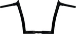 Fat Baggers Inc. 1-1 4" EZ Install Pointed Top Handlebar For Harley Davidson FLHX 1923 2024-2025 30.5 cm (12") - Black