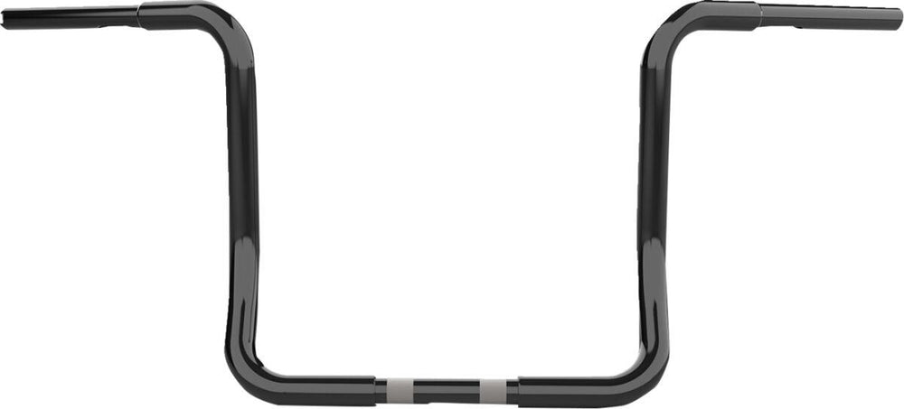 LA Choppers Twin Round Handlebar For Harley Davidson FLH 1868 ABS 2021 35.5 cm (14") - Black