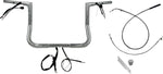 Fat Baggers Inc. 1-1 4" EZ Install Flat Top Handlebar For Harley Davidson FLHX 1923 2024-2025 - Chrome