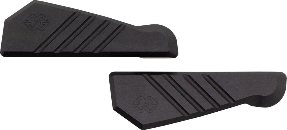 Gilles Passenger Footpeg Cover Kit For Yamaha YZF-R1 1000 2023 - Black