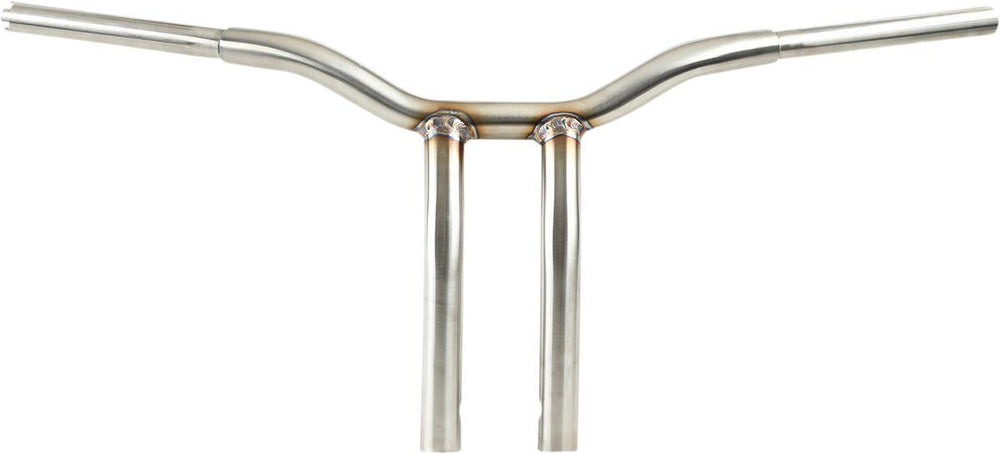 LA Choppers Kage Fighter Welded Bent-Riser Handlebar For Harley Davidson FLD 1690 2012-2013 30.5 cm (12") - Polished